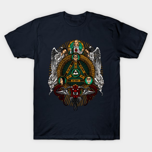 RoboTrinity T-Shirt by BuckRogers